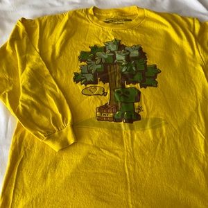 Minecraft long sleeve tee